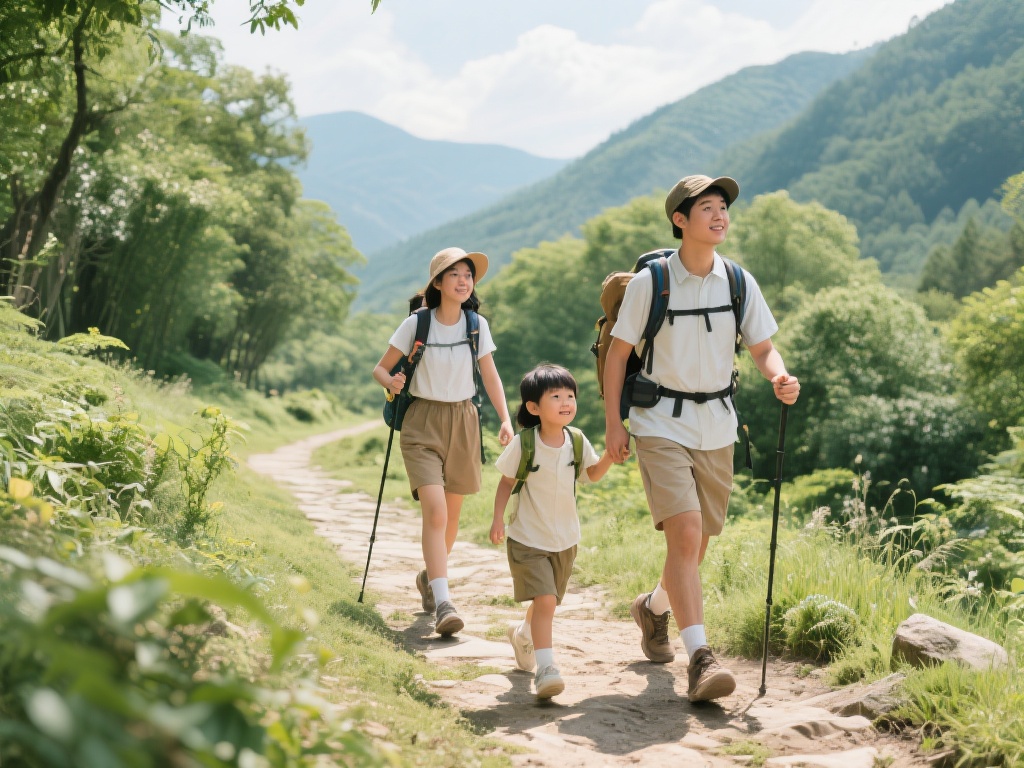 如果想远离城市的喧嚣，徒步旅行是一个绝佳的选择。选